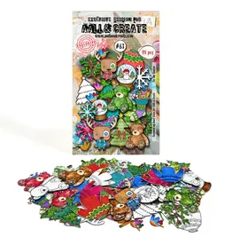 AALL & CREATE AALL & CREATE JANET KLEIN #63 TIS THE SEASON DIE CUTS 98/PK