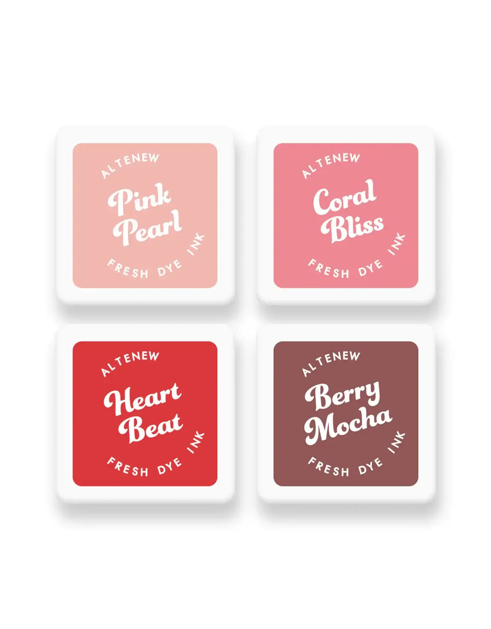 ALTENEW ALTENEW TEA PARTY FRESH DYE MINI INK CUBE SET 4/PK