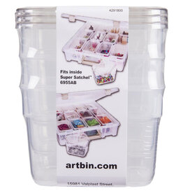 ARTBIN ARTBIN SUPER SATCHEL BINS 3 PK