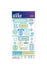 AMERICAN CRAFTS AMERICAN CRAFTS STICKO BABY BOY FLIP PACK