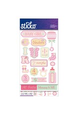 AMERICAN CRAFTS AMERICAN CRAFTS STICKO BABY GIRL  FLIP PACK
