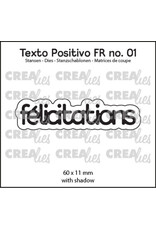 CREALIES CRAFTLINES CREALIES FÉLICITATIONS DIE