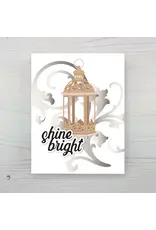 ALTENEW ALTENEW ELEGANT FLOURISH 3D EMBOSSING FOLDER AND STENCIL SET BUNDLE