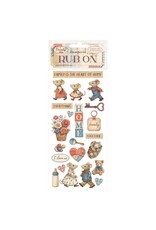 STAMPERIA STAMPERIA FAMILY HOME RUB-ON