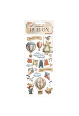 STAMPERIA STAMPERIA FAMILY AIR BALLOONS RUB-ON