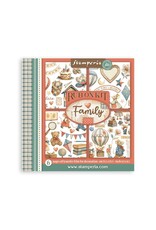 STAMPERIA STAMPERIA FAMILY ASSORTED RUB-ONS 6/PK