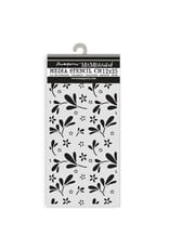 STAMPERIA STAMPERIA FAMILY BIG FLOWER PATTERN 12x25cm STENCIL