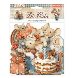 STAMPERIA STAMPERIA FAMILY CHIPBOARD DIE CUTS