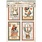 STAMPERIA STAMPERIA FAMILY ASSORTED A4 RICE PAPER 6/PK