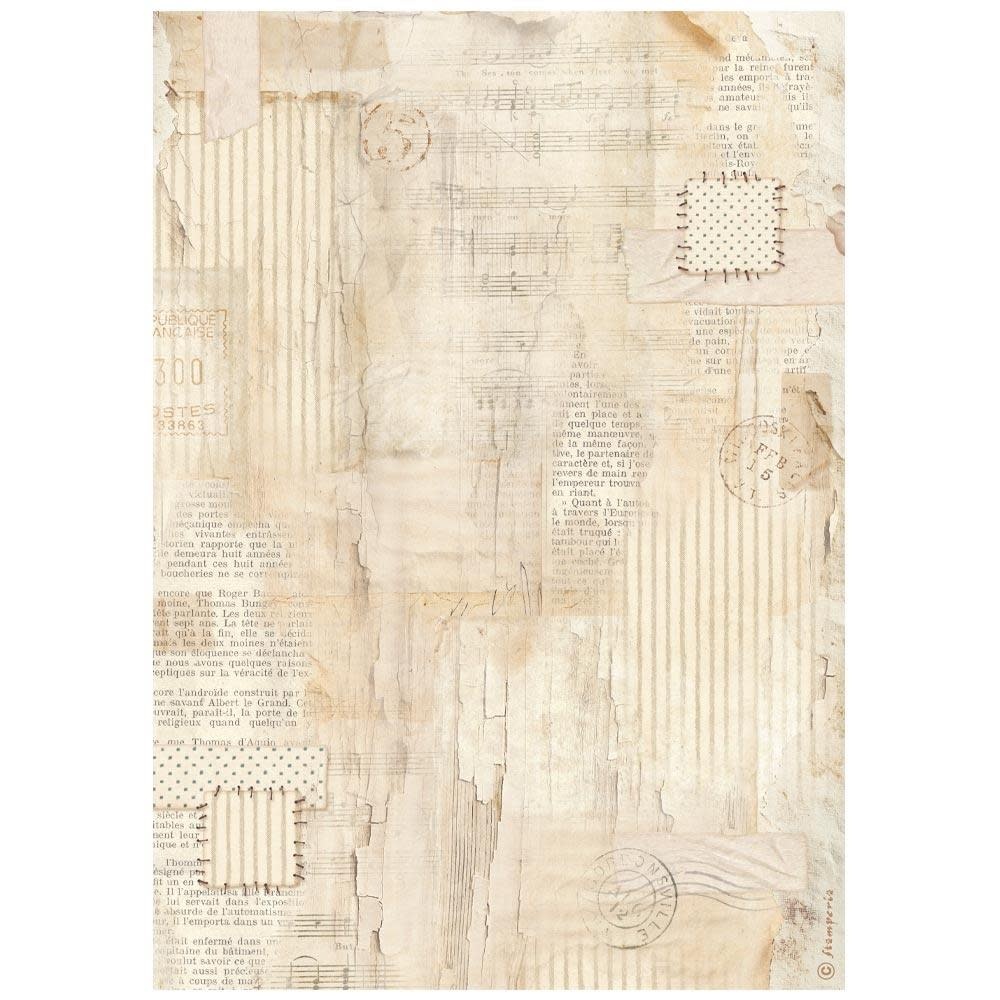 STAMPERIA STAMPERIA FAMILY ASSORTED A4 RICE PAPER 6/PK
