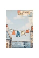 STAMPERIA STAMPERIA FAMILY A6 MINI RICE PAPER 8/PK