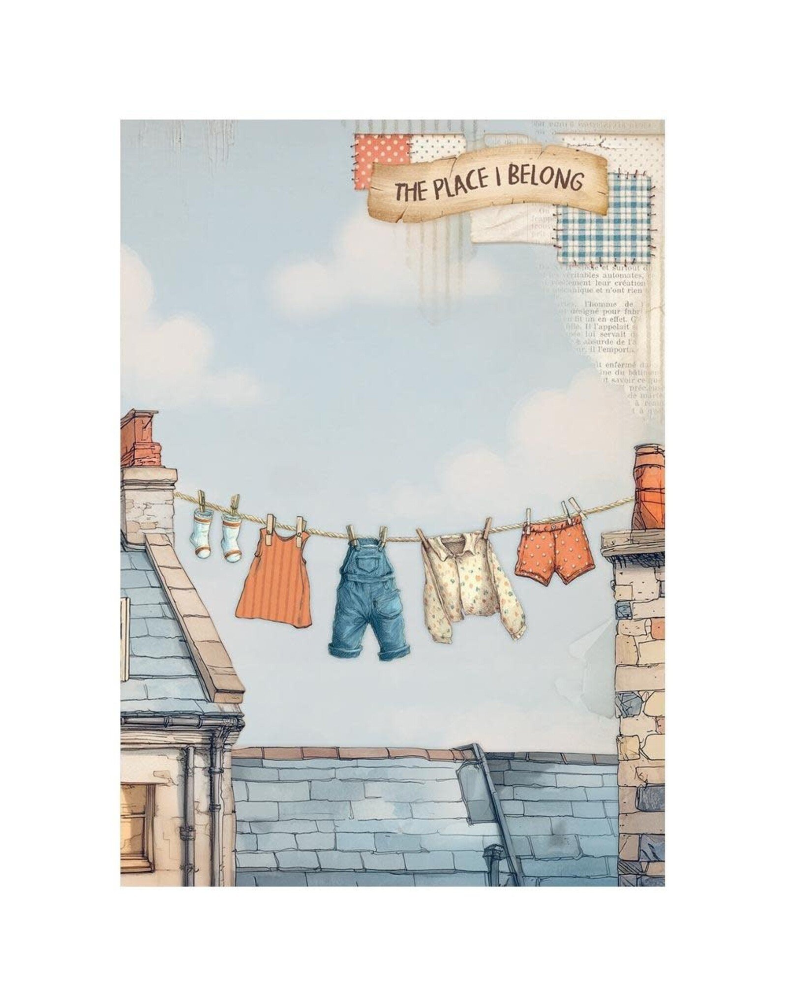 STAMPERIA STAMPERIA FAMILY A6 MINI RICE PAPER 8/PK