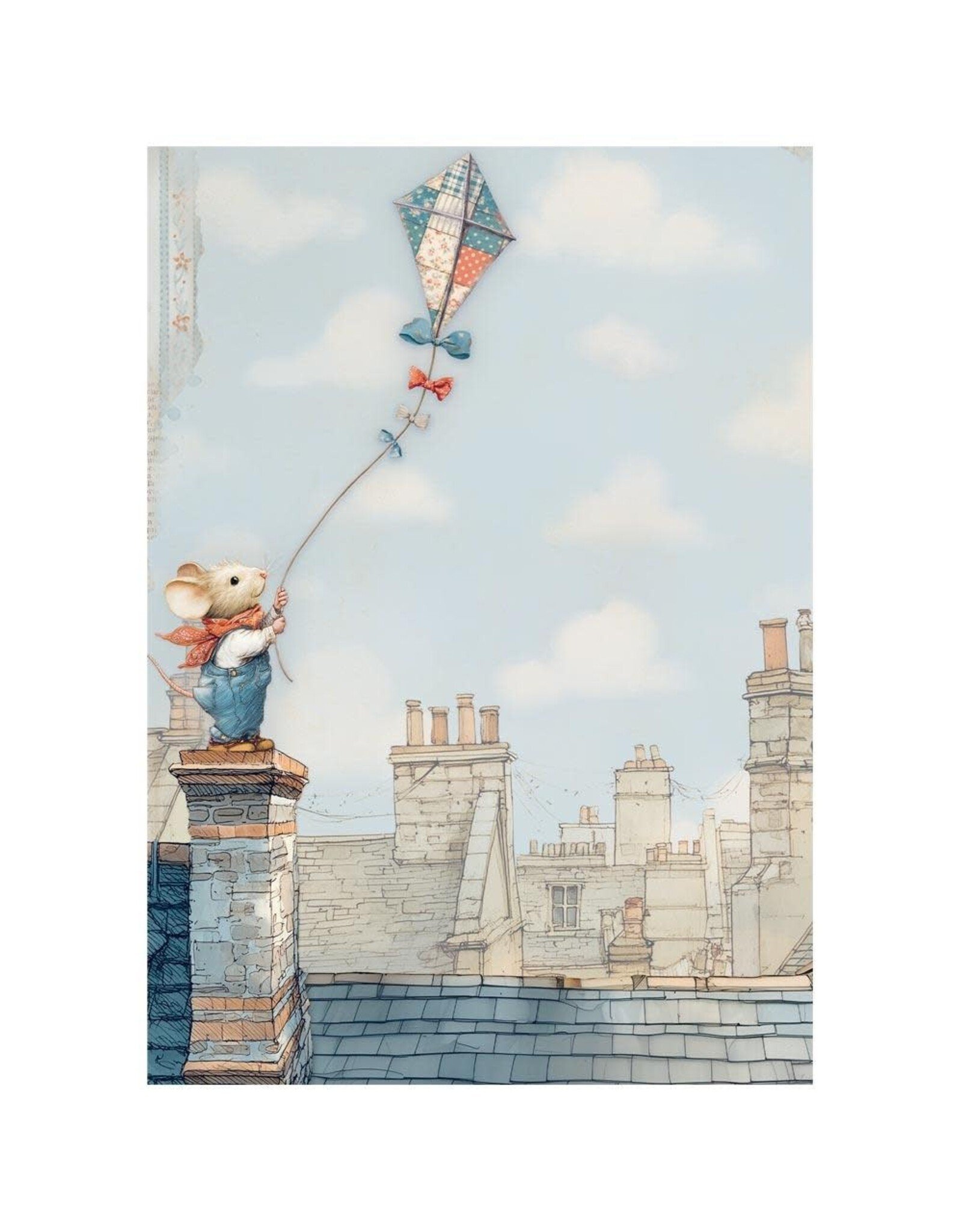 STAMPERIA STAMPERIA FAMILY A6 MINI RICE PAPER 8/PK