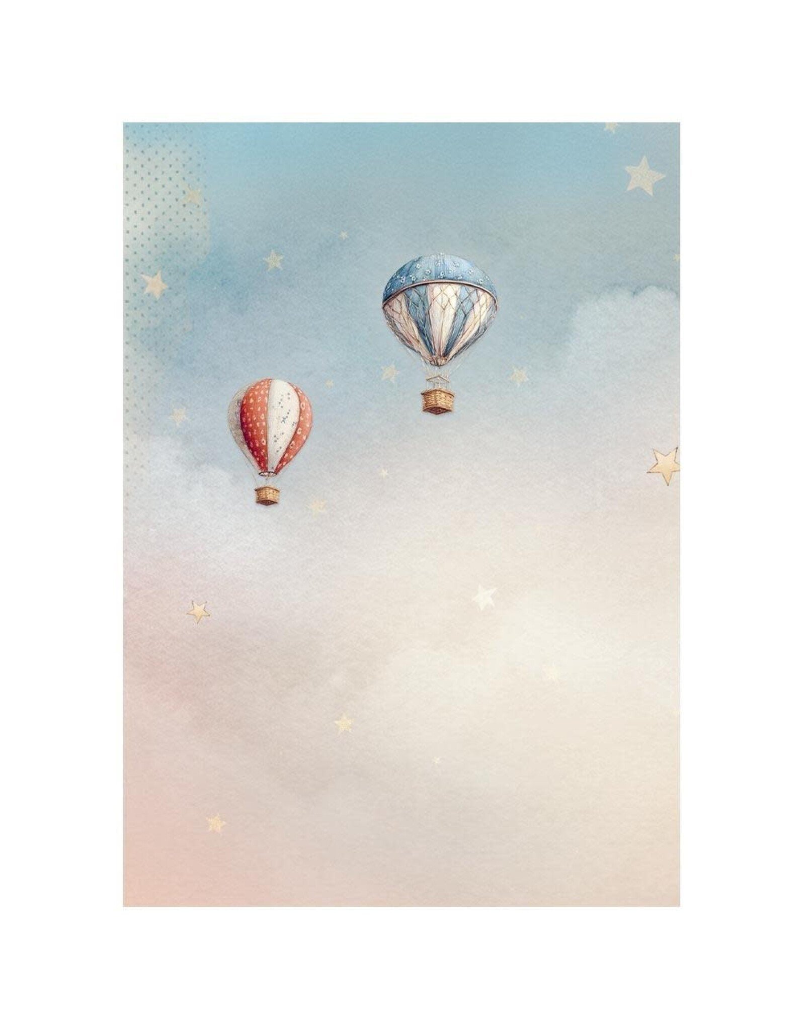 STAMPERIA STAMPERIA FAMILY ASSORTED A6 RICE PAPER DECOUPAGE BACKGROUNDS 10.5X14.8CM 8/PK