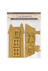 STAMPERIA STAMPERIA FAMILY HOUSE AND MICE CRAFTY SHAPES
