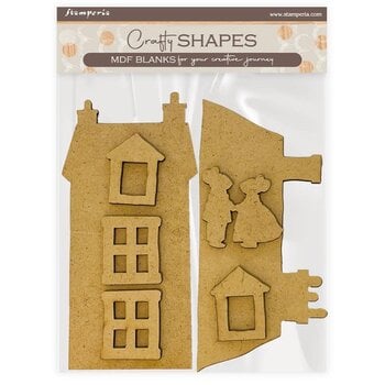 STAMPERIA STAMPERIA FAMILY HOUSE AND MICE CRAFTY SHAPES