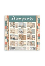 STAMPERIA STAMPERIA FAMILY 8x8 PAPER PACK 10 SHEETS