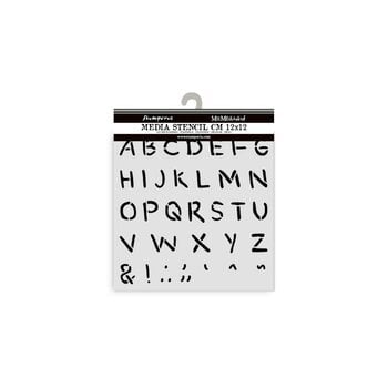 STAMPERIA STAMPERIA BABY ALPHABET 12x12cm STENCIL