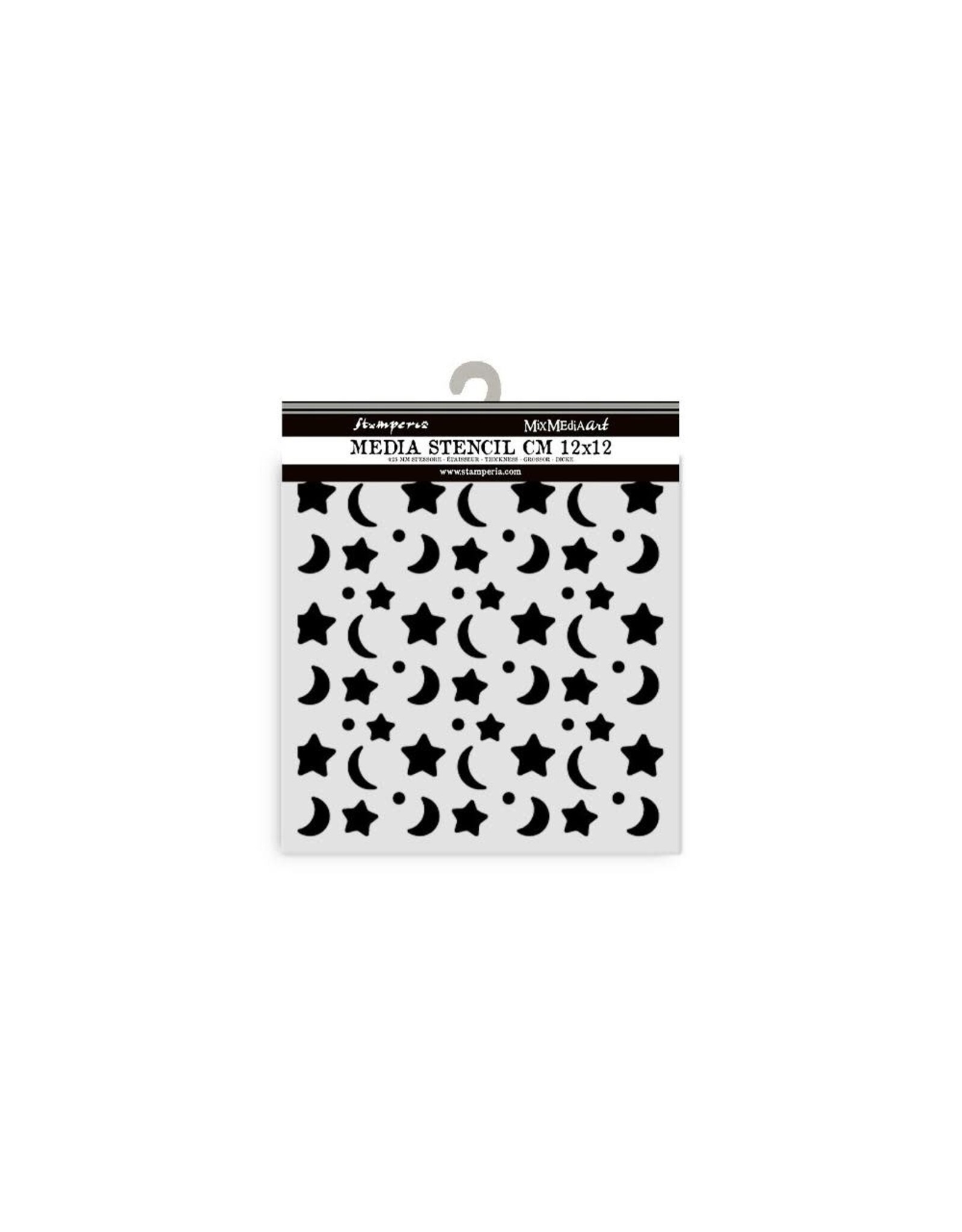 STAMPERIA STAMPERIA BABY STAR AND MOON 12x12cm STENCIL