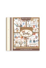 STAMPERIA STAMPERIA BABY ASSORTED RUB-ONS 6/PK