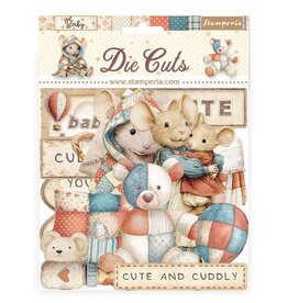 STAMPERIA STAMPERIA BABY CHIPBOARD DIE CUTS
