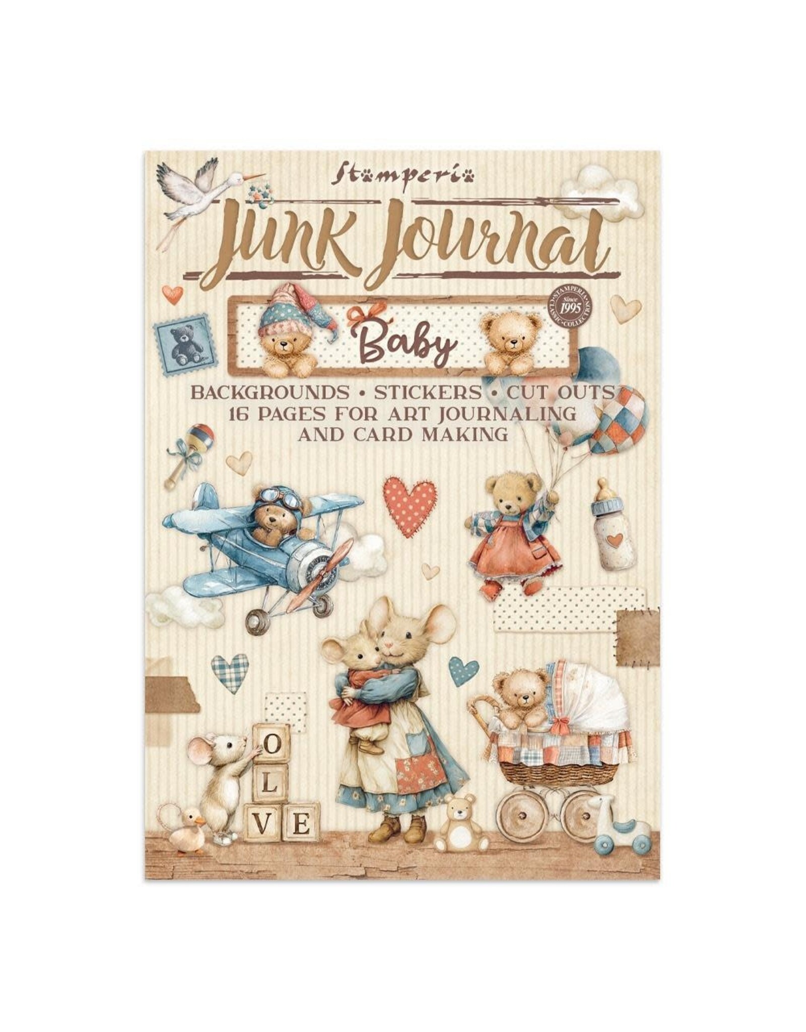 STAMPERIA STAMPERIA BABY JUNK JOURNAL