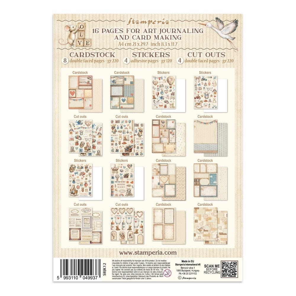 STAMPERIA STAMPERIA BABY JUNK JOURNAL
