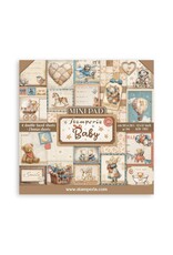 STAMPERIA STAMPERIA BABY 12x12 MINI PAPER PAD 6 SHEETS