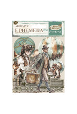 STAMPERIA STAMPERIA VOYAGES FANTASTIQUES EPHEMERA ADHESIVE PAPER CUT OUTS