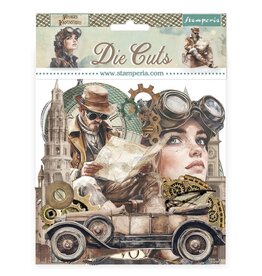 STAMPERIA STAMPERIA VOYAGES FANTASTIQUES CHIPBOARD DIE CUTS