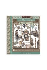 STAMPERIA STAMPERIA VOYAGES FANTASTIQUES ASSORTED RUB-ONS 6/PK