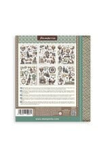 STAMPERIA STAMPERIA VOYAGES FANTASTIQUES ASSORTED RUB-ONS 6/PK