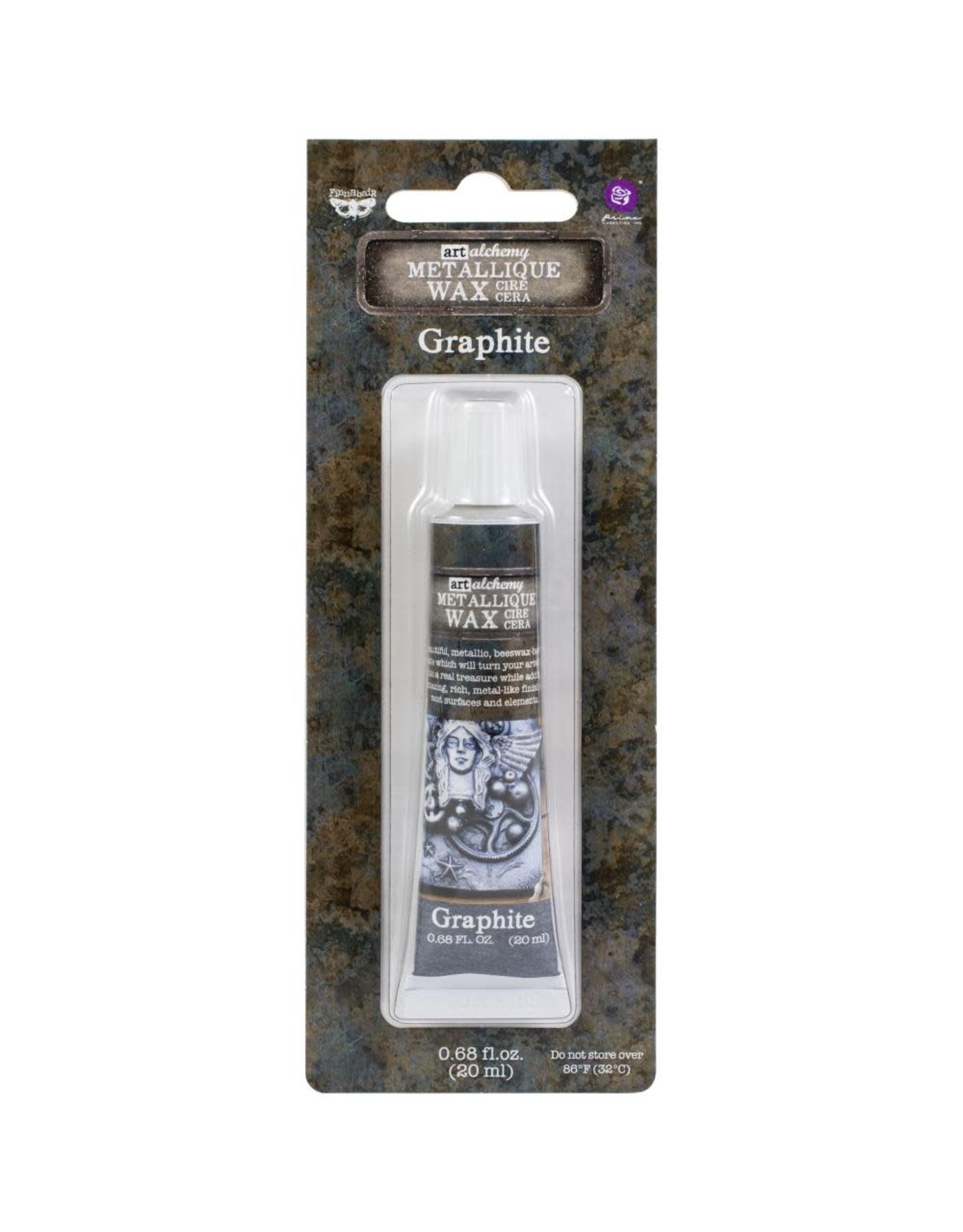 PRIMA PRIMA FINNABAIR ART ALCHEMY GRAPHITE METALLIC WAX 20ML