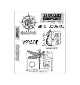 STAMPERS ANONYMOUS STAMPERS ANONYMOUS TIM HOLTZ CLASSICS #1 CLING STAMP SET