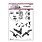RANGER RANGER DINA WAKLEY MEDIA LET IT FLY CLING STAMP SET