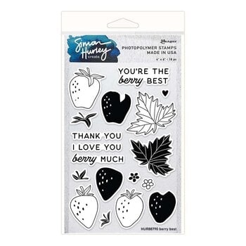RANGER RANGER SIMON HURLEY CREATE BERRY BEST CLEAR STAMP SET
