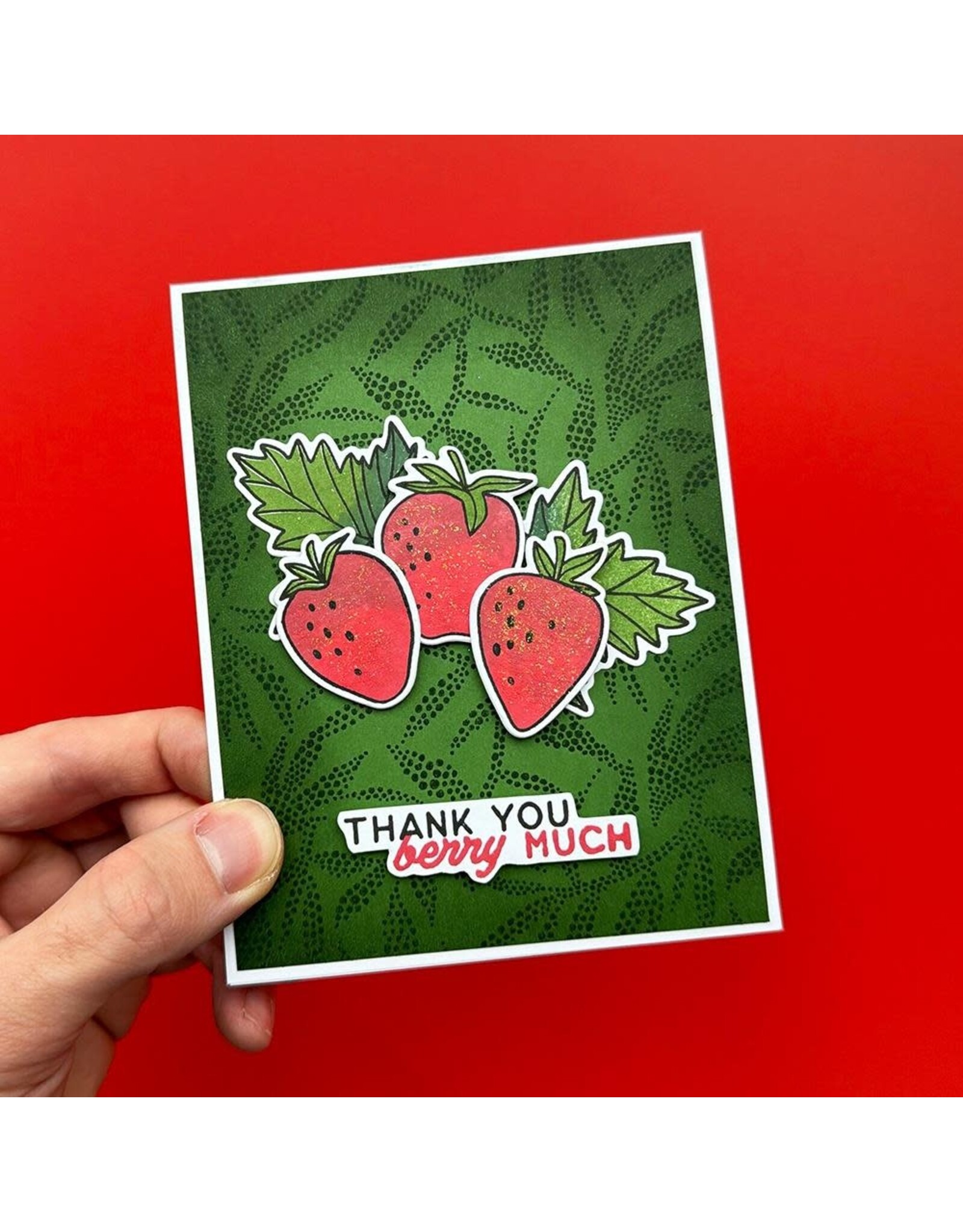 RANGER RANGER SIMON HURLEY CREATE BERRY BEST CLEAR STAMP SET