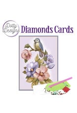 FIND IT FIND IT DOTTY DESIGNS BIRD AND FLOWER DIAMOND CARD KIT