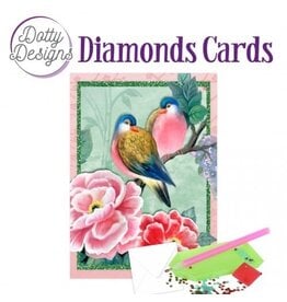 FIND IT FIND IT DOTTY DESIGNS BIRD AND FLOWERS DIAMOND CARD KIT