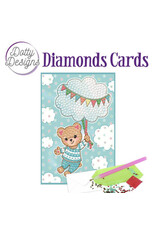 FIND IT FIND IT DOTTY DESIGNS BLUE BABY BEAR DIAMOND CARD KIT