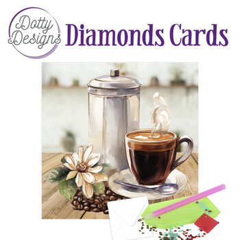 FIND IT TRADING FIND IT DOTTY DESIGNS COFFEE MOMENTS 1 DIAMOND CARD KIT