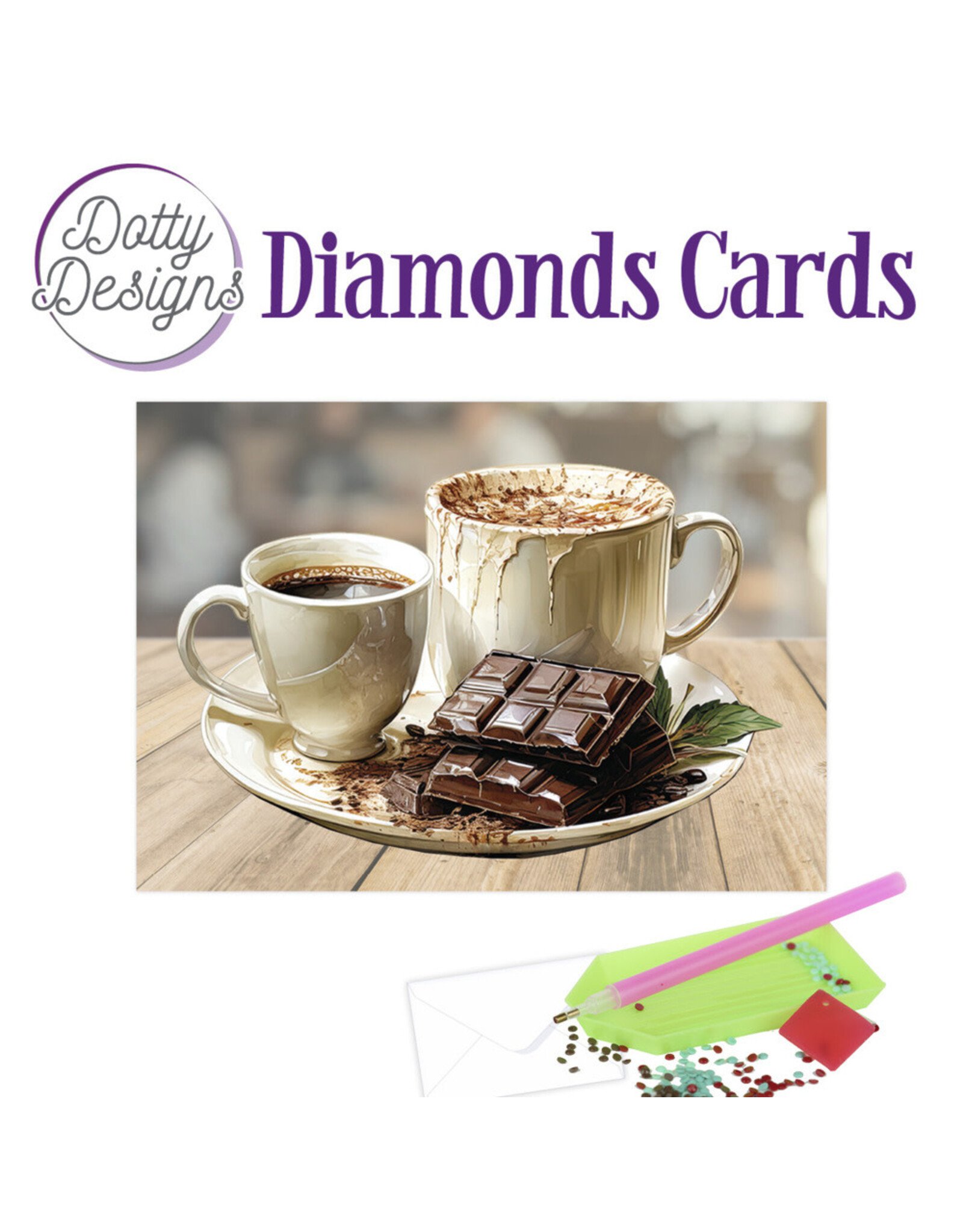 FIND IT FIND IT DOTTY DESIGNS COFFEE MOMENTS 2 DIAMOND CARD KIT