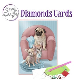 FIND IT FIND IT DOTTY DESIGNS DOGS DIAMOND CARD KIT
