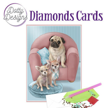 FIND IT FIND IT DOTTY DESIGNS DOGS DIAMOND CARD KIT