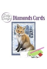 FIND IT FIND IT DOTTY DESIGNS FOX IN THE SNOW DIAMOND CARD KIT