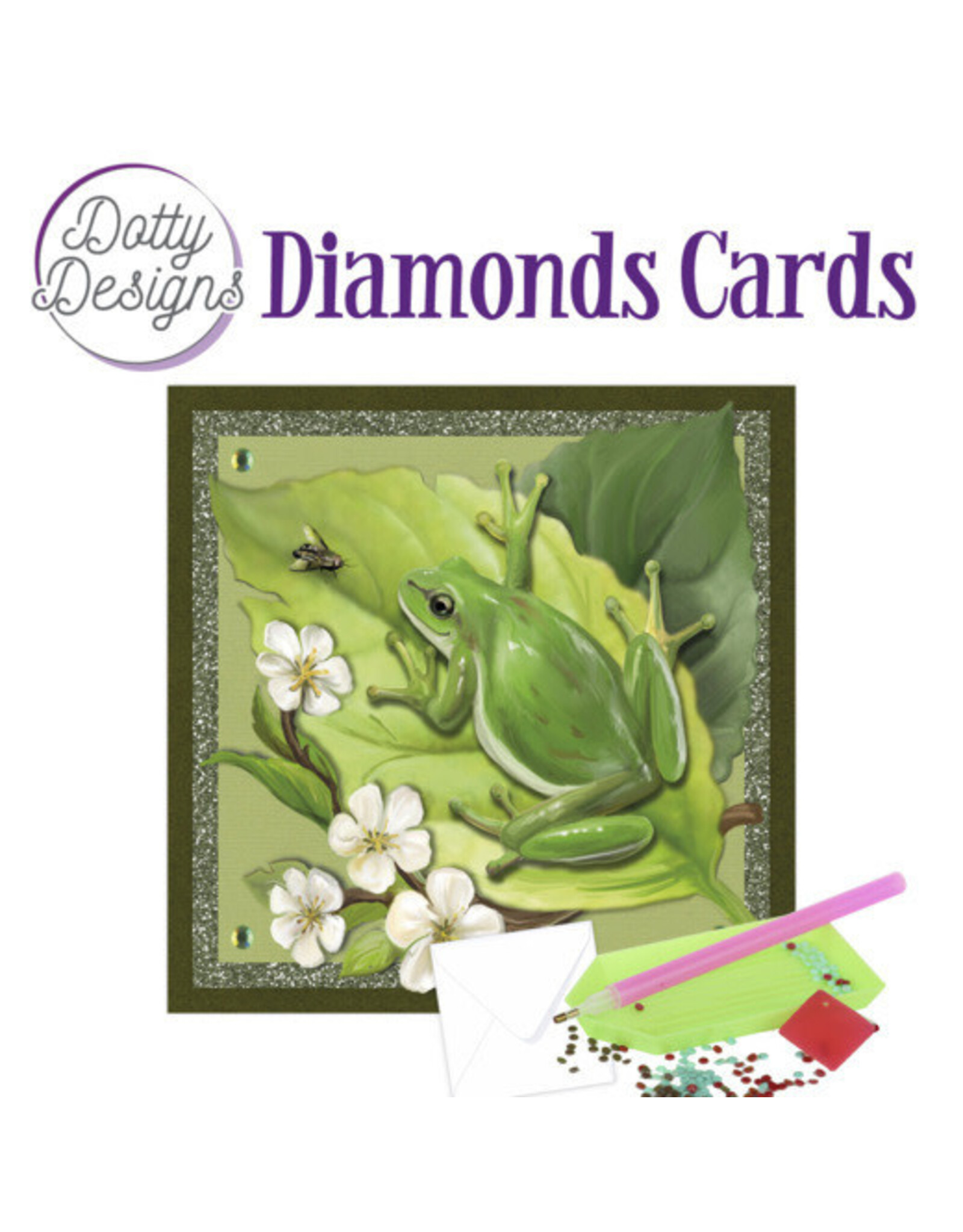 FIND IT FIND IT DOTTY DESIGNS FROG 2 DIAMOND CARD KIT