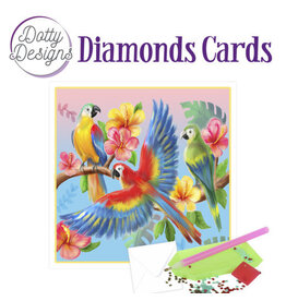 FIND IT FIND IT DOTTY DESIGNS PARROTS 1 DIAMOND CARD KIT