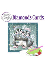 FIND IT FIND IT DOTTY DESIGNS PENGUINS IN THE SNOW DIAMOND CARD KIT