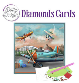 FIND IT FIND IT DOTTY DESIGNS PLANES DIAMOND CARD KIT
