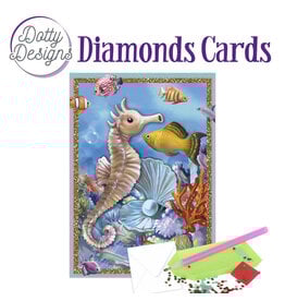 FIND IT FIND IT DOTTY DESIGNS SEA HORSE DIAMOND CARD KIT